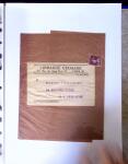 1930-1953 Classeur Bleu contenant envions 60/80 lettres