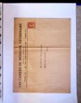 1930-1953 Classeur Bleu contenant envions 60/80 lettres