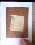 1930-1953 Classeur Bleu contenant envions 60/80 lettres