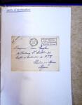 1930-1953 Classeur Bleu contenant envions 60/80 lettres