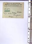 1930-1953 Classeur Bleu contenant envions 60/80 lettres