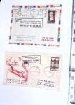 1930-1953 Classeur Bleu contenant envions 60/80 lettres