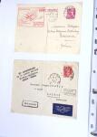 1930-1953 Classeur Bleu contenant envions 60/80 lettres
