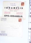 1930-1953 Classeur Bleu contenant envions 60/80 lettres