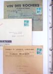 1930-1953 Classeur Bleu contenant envions 60/80 lettres