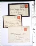 Classeur Vert contenant environs 200 lettres et cartes