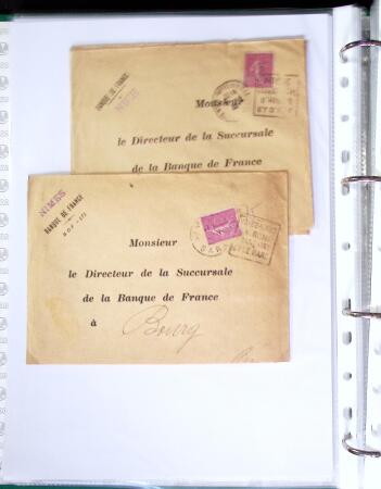Classeur Vert contenant environs 200 lettres et cartes