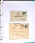 1972-1974 3 classeurs: Perforés sur lettres à en-tête,