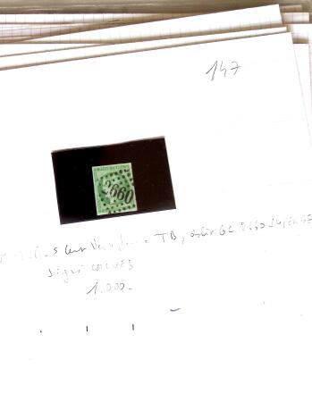 1849-1995 Ensemble de classiques dont n°5, 52*, 59*,