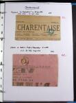 FIN DE CATALOGUE 1859-1943 Un classeurs de seuls sur