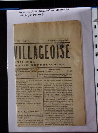 FIN DE CATALOGUE 1859-1943 Un classeurs de seuls sur