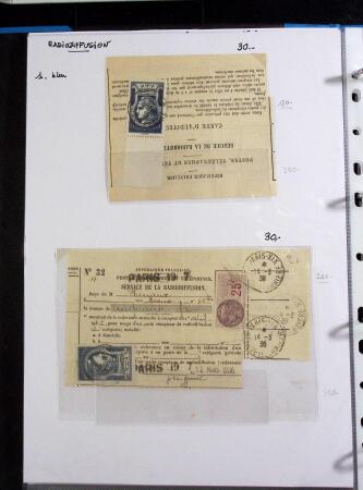FIN DE CATALOGUE 1859-1943 Un classeurs de seuls sur