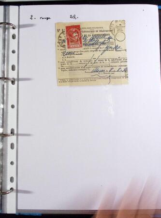FIN DE CATALOGUE 1859-1943 Un classeurs de seuls sur