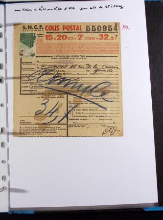 FIN DE CATALOGUE 1859-1943 Un classeurs de seuls sur
