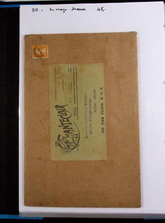 FIN DE CATALOGUE 1859-1943 Un classeurs de seuls sur