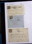 FIN DE CATALOGUE 1859-1943 Un classeurs de seuls sur