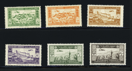 Poste aérienne n°85 à 90, 2è anniversaire de l'indépendance,
