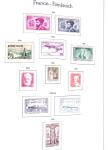 1877-1962 Collection de France dans un classeur