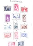 1877-1962 Collection de France dans un classeur