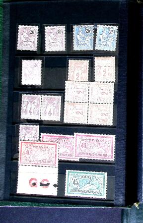 1876-1940 Stock de France neuf */** période Sage,
