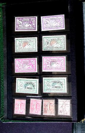 1876-1940 Stock de France neuf */** période Sage,