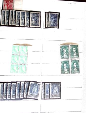 1876-1940 Stock de France neuf */** période Sage,