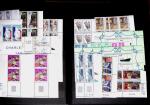 1986-2010 Collection de neufs de SPM en blocs de 4,