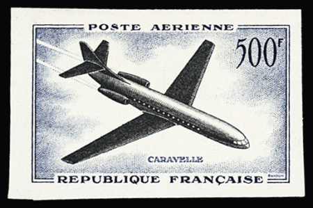 N°36a 500f Caravelle, non dentelé, neuf **, TTB