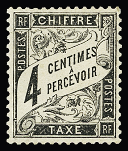 N°13 4c noir, bien centré, neuf **, TTB