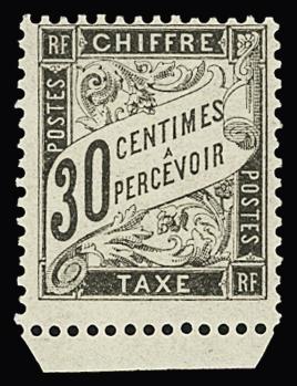 N°18 30c noir, neuf **, très frais, TB