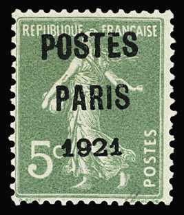 N°26 5c vert, neuf *, TB