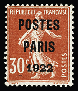 N°32 30c rouge, nsg, TB