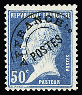 N°68 50c bleu, neuf **, très frais, TTB