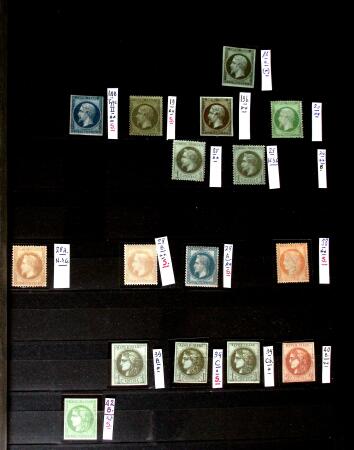 1854-1968 Belle collection de timbres neufs (** à