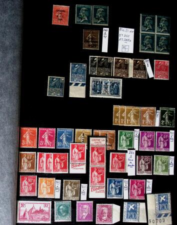 1854-1968 Belle collection de timbres neufs (** à