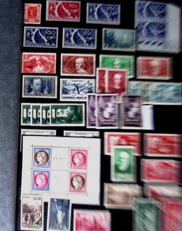 1854-1968 Belle collection de timbres neufs (** à