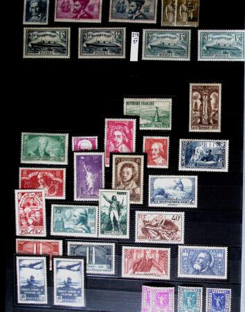 1854-1968 Belle collection de timbres neufs (** à