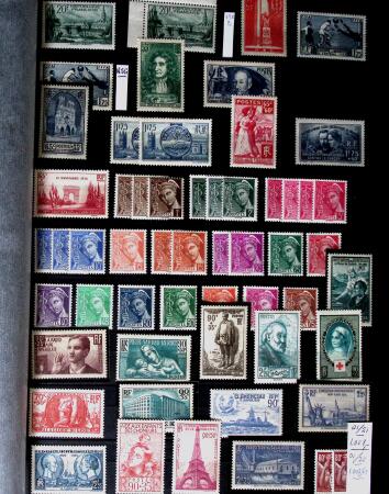1854-1968 Belle collection de timbres neufs (** à