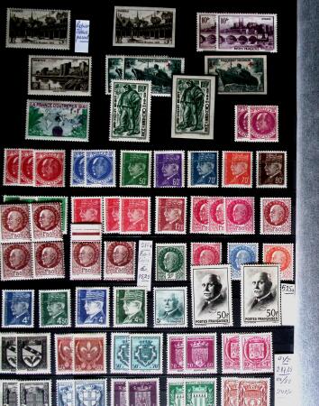 1854-1968 Belle collection de timbres neufs (** à