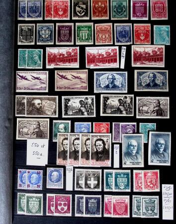1854-1968 Belle collection de timbres neufs (** à