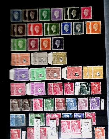 1854-1968 Belle collection de timbres neufs (** à