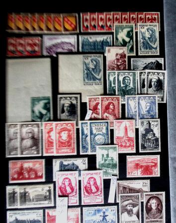 1854-1968 Belle collection de timbres neufs (** à