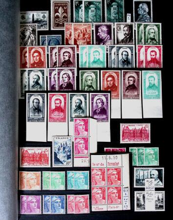 1854-1968 Belle collection de timbres neufs (** à