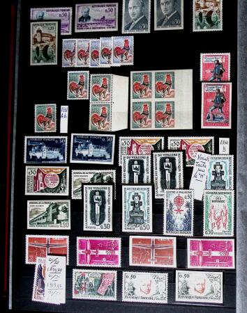 1854-1968 Belle collection de timbres neufs (** à