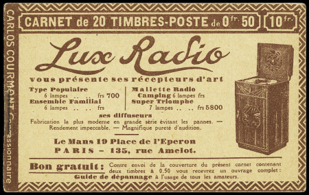 N°199-C46 Carnet "Luc Radio", S159, neuf ** (très