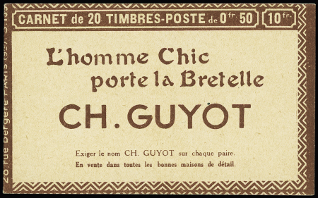 N°199-C23 Carnet "Bretelle Guyot", S159, neuf **,