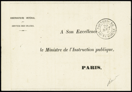 MEURTHE Rarissime càd "Sarrebourg boite mobile" (29