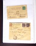 1876-1899, Sélection de 85 lettres au Type SAGE avec