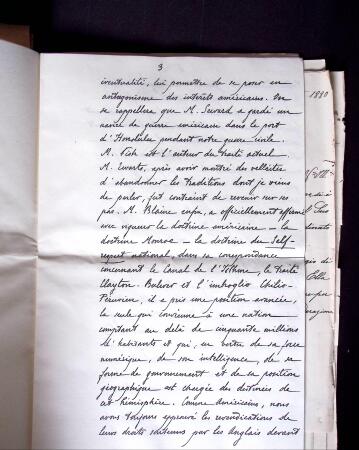 AUTOGRAPHES Très intéressante archive provenant de Louis Andrieux (père adultérin de Louis Aragon), préfet de Police de Paris, député du Rhône,