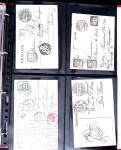 1890-1998 Classeur avec 48 lettres/cartes taxées